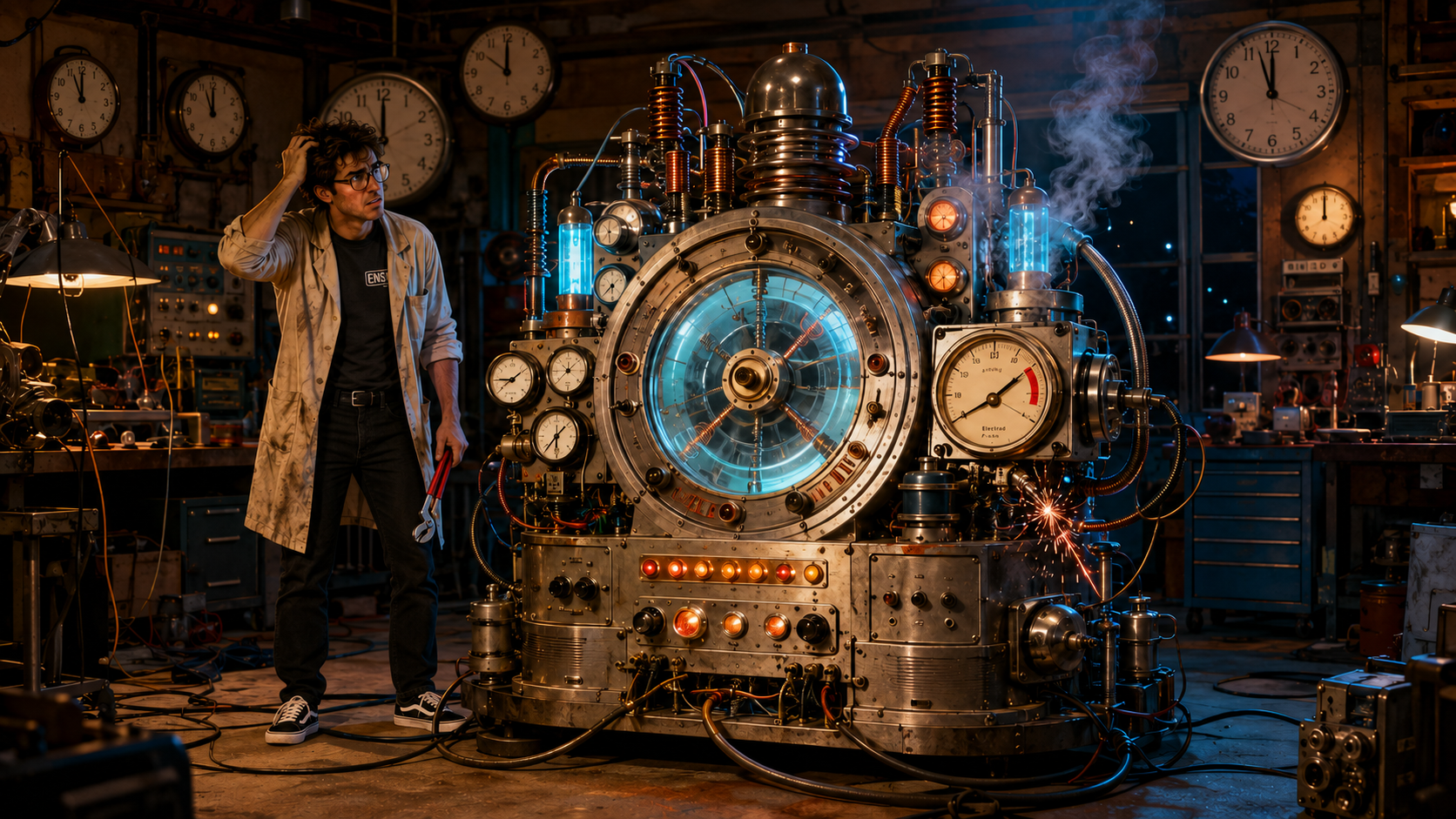 The Time-Slowing-Down-Machine